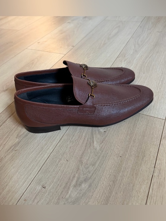 Kurt Geiger ALISTAIR brown leather loafers